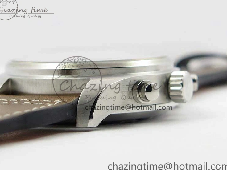 MIROTIME 0103 Pilot Chrono IW377726 ZF 1:1 Best Edition Green Dial on Brown Leather Strap A Trendsetting 7125